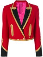 La Condesa - Caballera Jacket - Women - Polyester/wool - 38, Red, Polyester/wool
