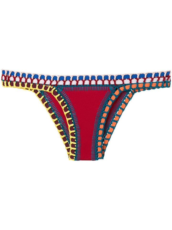 Kiini Embroidered Soley Bikini Bottom