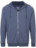 Majestic Filatures Long Sleeve Zip-up Hoodie - Blue