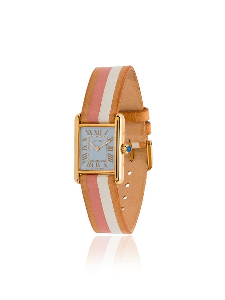 La Californienne Diana Cartier Gold Plated Watch - Neutrals