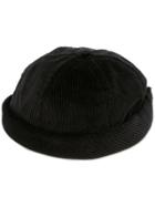 Beton Cire Miki Corduroy Hat - Black