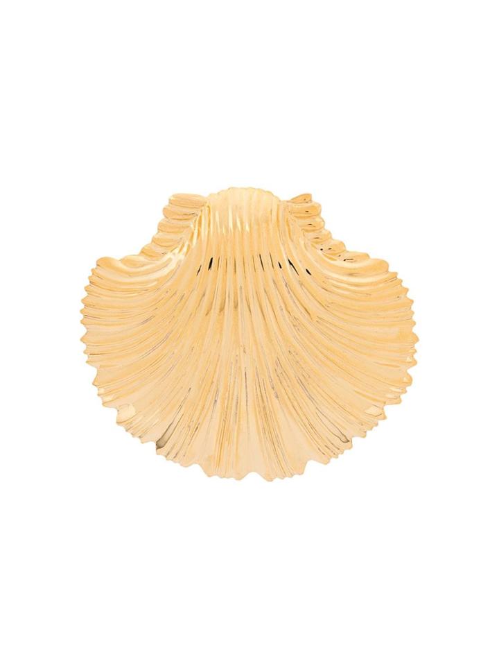 Atu Body Couture Large Shell Earrings - Gold