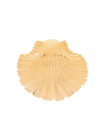 Atu Body Couture Large Shell Earrings - Gold