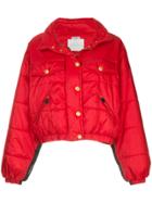 Chanel Vintage Padded Boxy Jacket - Red