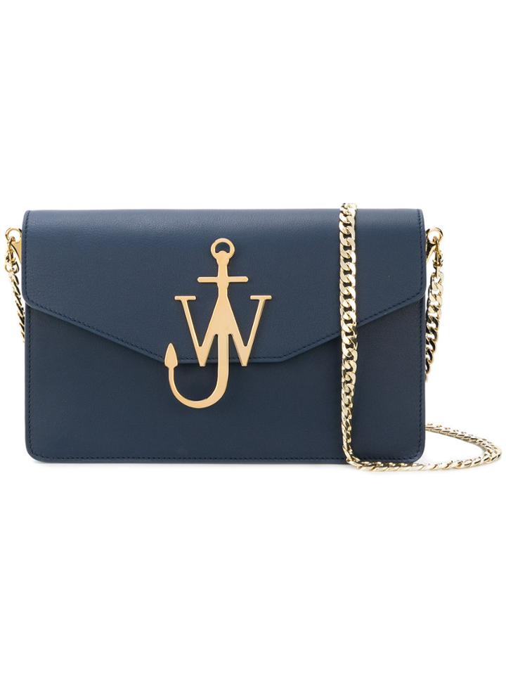 Jw Anderson Logo Purse Bag - Blue