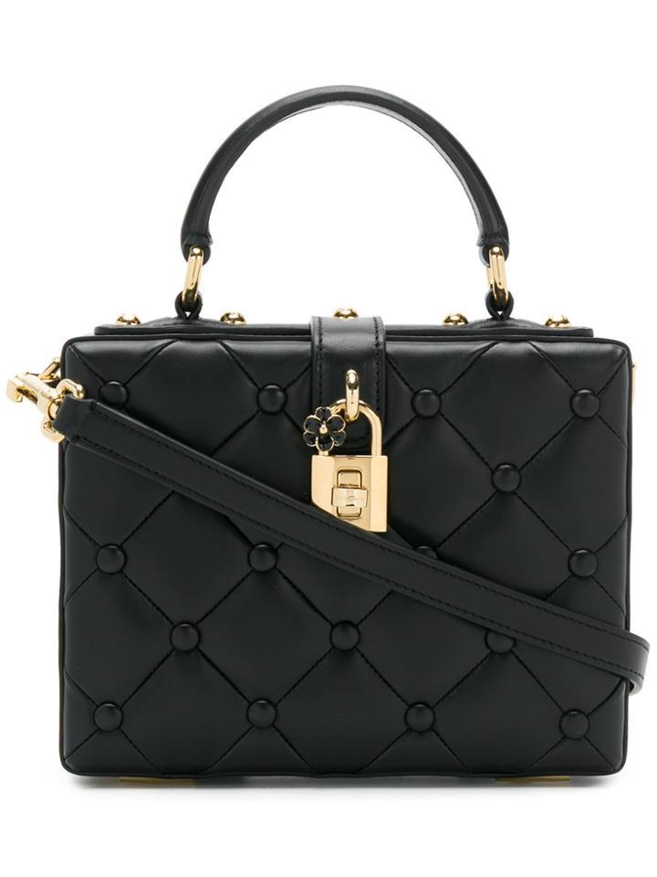 Dolce & Gabbana Dolce Box Shoulder Bag - Black