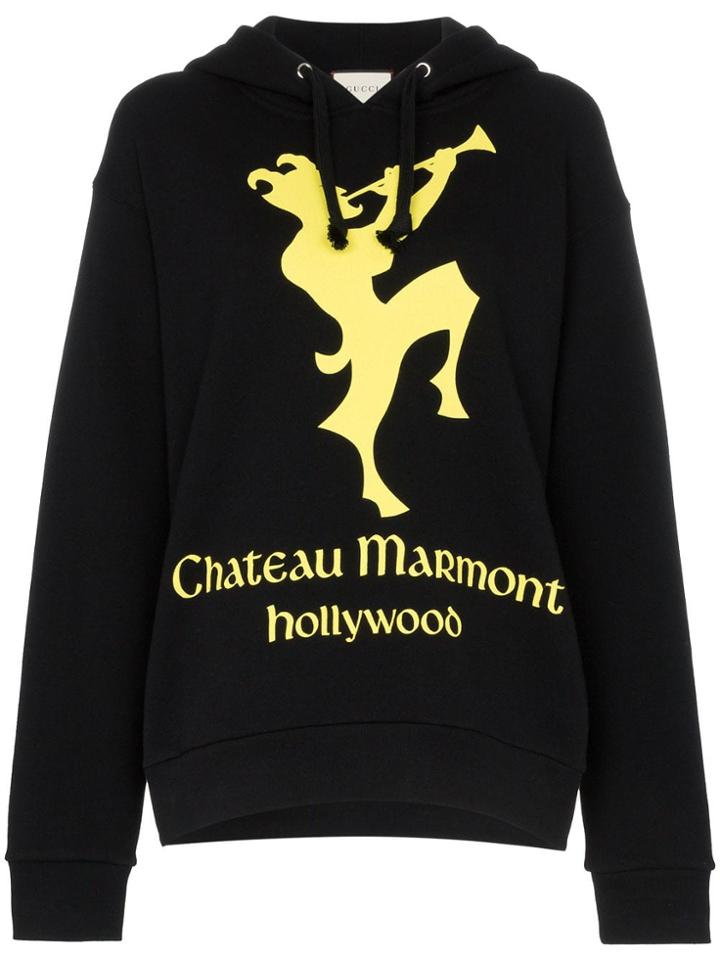 Gucci Chateau Marmont Hoodie - Black