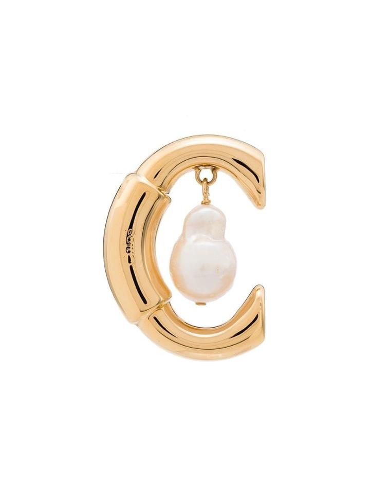 Chloé Metallic Gold Darcey Single Earring
