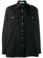 Prada Military Shirt - Black