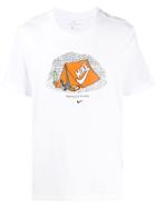 Nike Short Sleeve Swoosh Tent T-shirt - White