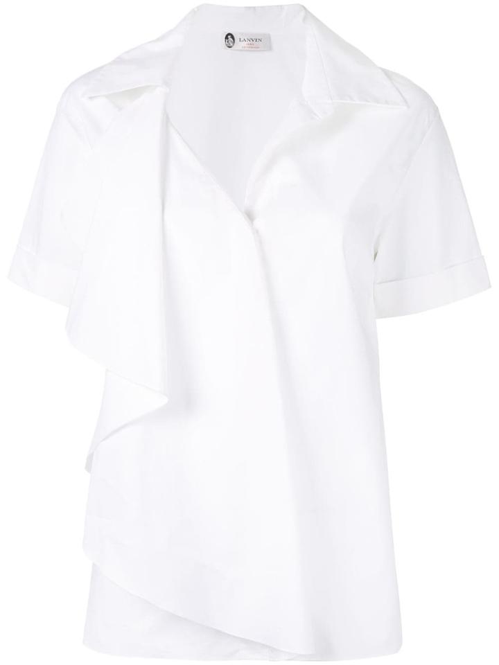 Lanvin Layered Detail Shirt - White
