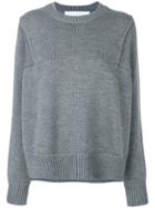 Victoria Victoria Beckham Crew-neck Jumper - Grey