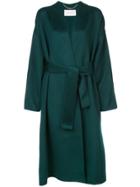 Zimmermann Double-breasted Belted Coat - Green