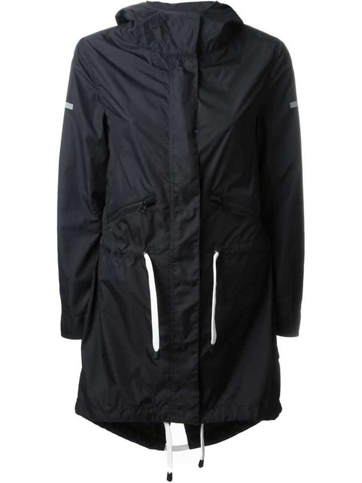 Hood By Air Logo Print Parka