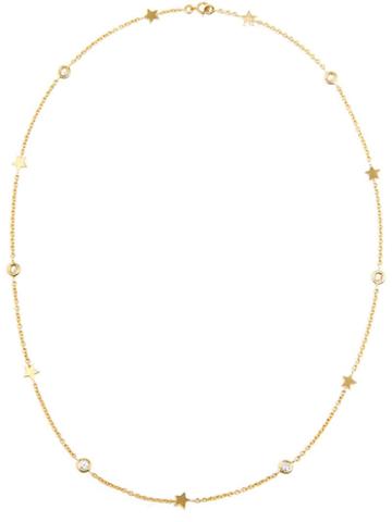 Luis Miguel Howard 18kt Gold Stars And Diamond Necklace