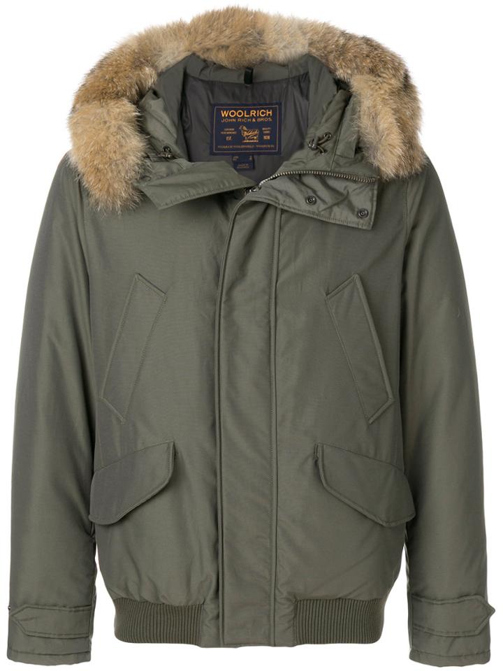 Woolrich Hooded Jacket - Green
