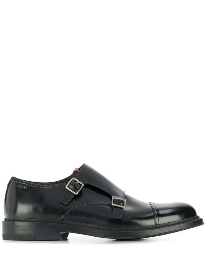 Bally Nizar Monk Shoes - Black