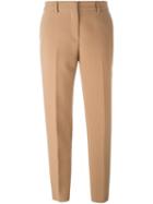 Msgm Tailored Trousers, Women's, Size: 42, Nude/neutrals, Polyester/spandex/elastane/viscose