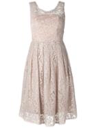 Martha Medeiros - Lace Dress - Women - Cotton/polyamide/viscose - 38, Beige, Cotton/polyamide/viscose