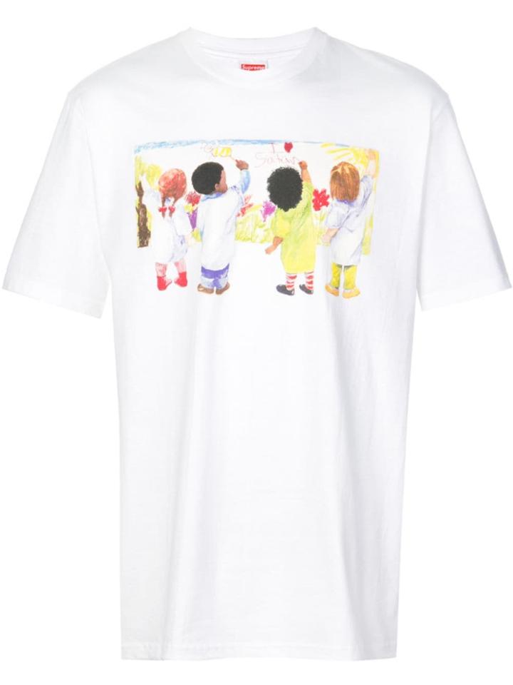 Supreme Kids T-shirt - White