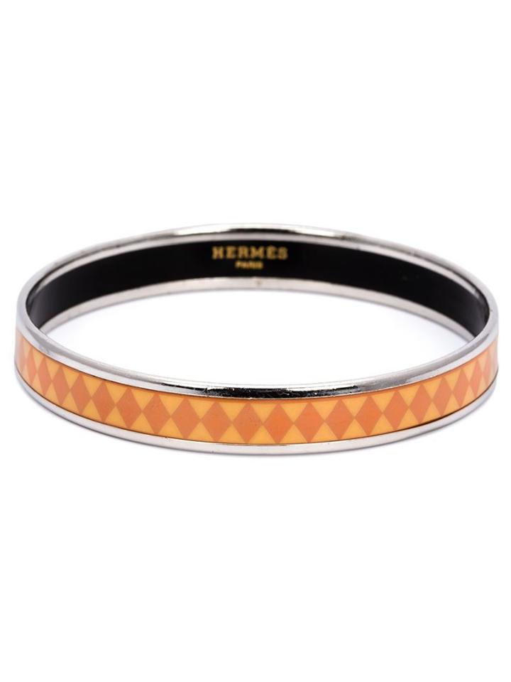 Hermes Vintage Diamond Band Bracelet