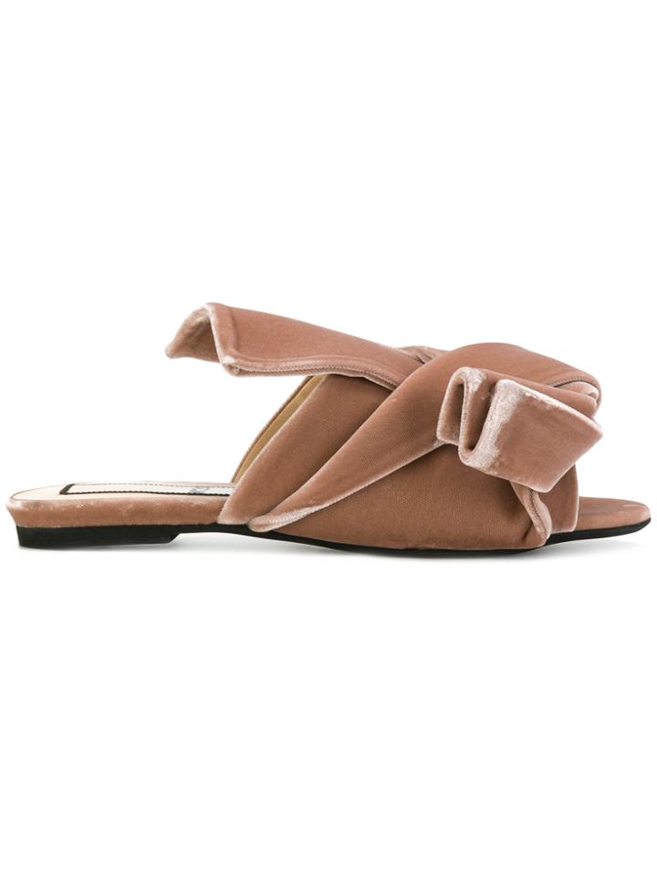 No21 Tangled Mules - Pink & Purple