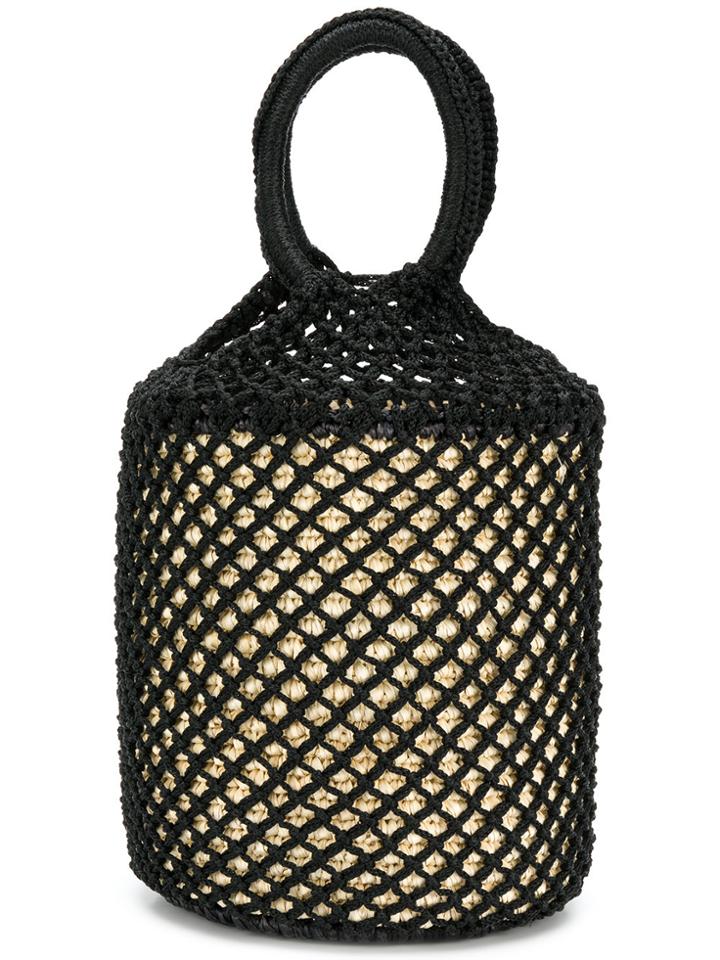 Sensi Studio Netted Bottle Bag - Black