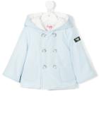 Il Gufo - Double Breasted Coat - Kids - Cotton/polyester - 3 Mth, Blue