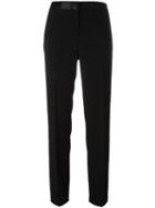 Tory Burch - Iliana Trousers - Women - Polyester/triacetate - 6, Black, Polyester/triacetate