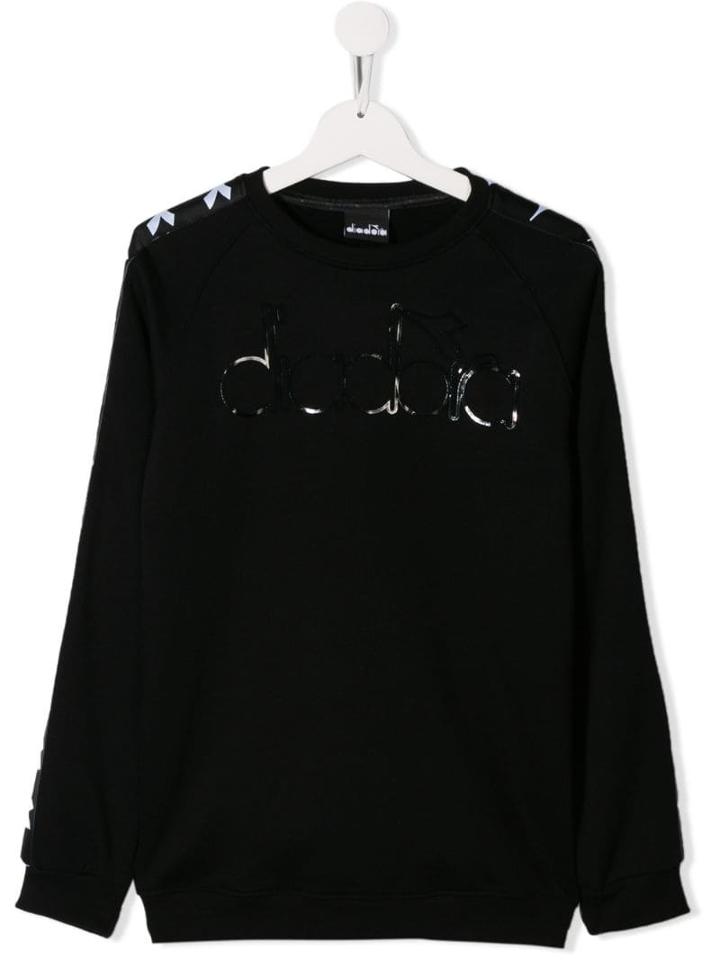 Diadora Junior Logo Sweatshirt - Black