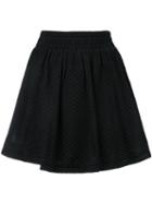 Cecilie Copenhagen - Mini Full Skirt - Women - Cotton - One Size, Black, Cotton