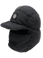 Stone Island Padded Face Shield Hat - Black