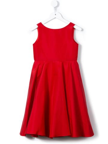 Little Bambah - Bow Dress - Kids - Silk - 3 Yrs, Red