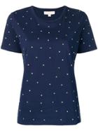 Michael Michael Kors Heart Stud T-shirt - Blue