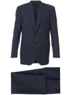 Brioni - Notched Lapel Two-piece Suit - Men - Wool/mohair/silk - 50, Blue, Wool/mohair/silk