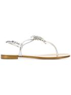 Giuseppe Zanotti Design Butterfly Sandals - Gold