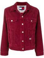 Tommy Jeans Basic Corduroy Jacket - Red