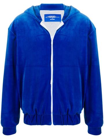 Anton Belinskiy Hooded Track Jacket - Blue