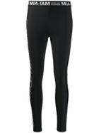 Mia-iam Gym Giallo Leggings - Black