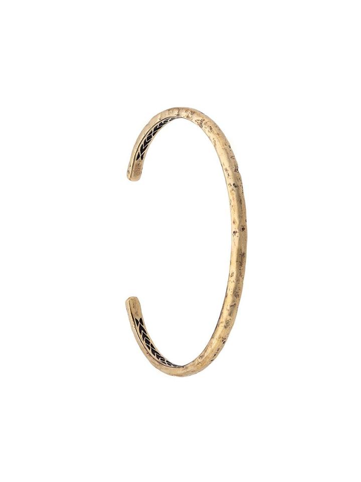 John Varvatos Thin Cuff - Gold
