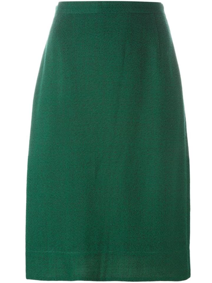 Prada Vintage Straight Midi Skirt