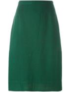 Prada Vintage Straight Midi Skirt