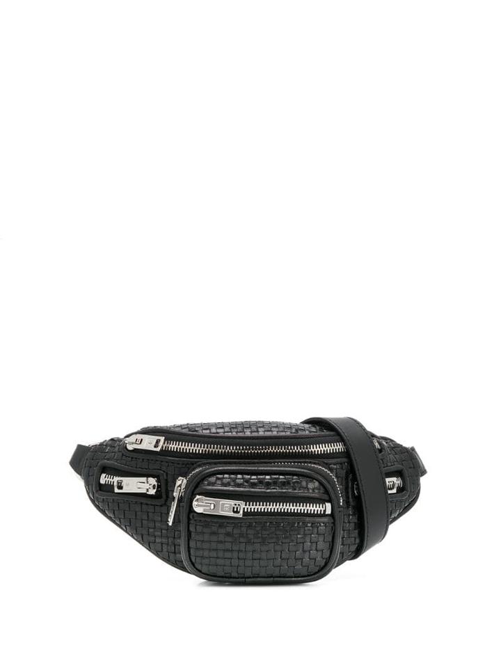 Alexander Wang Mini Woven Belt Bag - Black
