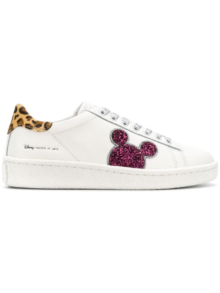 Moa Master Of Arts Disney Embellished Sneakers - White
