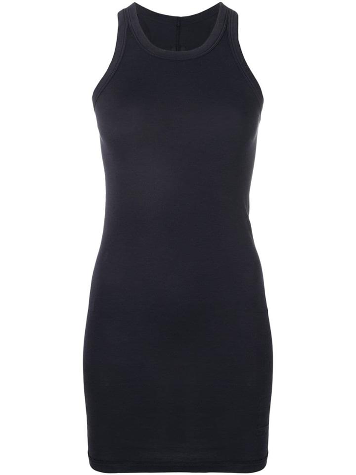 Rick Owens Drkshdw Long Fitted Tank Top - Blue