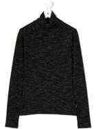 Dkny Kids Funnel Neck Top - Grey