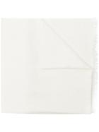 Brunello Cucinelli Lightweight Knit Scarf - White