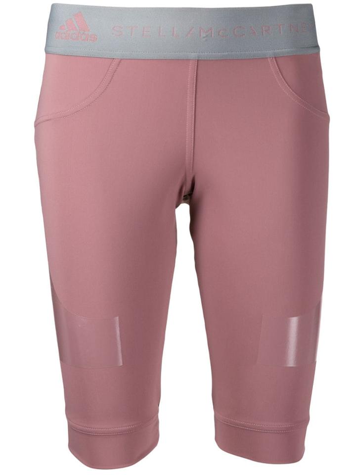 Adidas By Stella Mccartney Hybrid Cycling Shorts - Pink