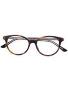 Dior Eyewear Montaigne 47 Glasses - Brown