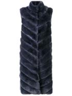 Liska Liska 80654 Graublau Furs & Skins->rabbit Fur - Grey